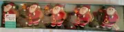 Sincerely Santa 6ft Holiday Garland Soft Felt Santa & Christmas Trees Decoration