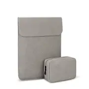 13.3 Inch Ultra-thin Notebook Liner Bag with Small Bag - Perfect for On-the-go
