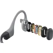 Shokz OpenSwim Pro Waterproof Bone Conduction Wireless Headset (Grey)