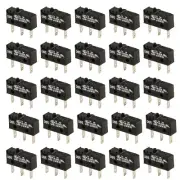Cherry Sub-Mini Switches 1 Amp 125/250V .110" Term - Package of 25 - 95-1807-00