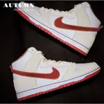 特價款 NIKE SB DUNK HIGH TEAM CRIMSON 米白 紅鉤 CV9499-100