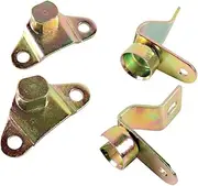 4-Piece Car Tailgate Hinge Kit, Left and Right 15078745 15078746, Compatible with SILVERA 1500 2500 3500 and Sierra 1500 2500 3500