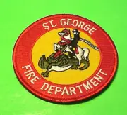 ST. GEORGE LOUISIANA 3 1/2" FIRE ( DEPARTMENT ) PATCH FREE SHIPPING!!!