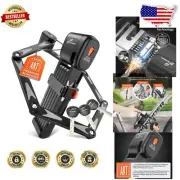 Portable 95cm Folding Bicycle Lock - Ultimate Anti-Theft Security with Bracket