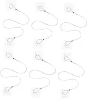FRCOLOR 1 Set Proofing Furniture Safety Straps Adhesive Tip Wall Anchors Kit for Secure Dresser Bookshelf Cabinet Protects Pets