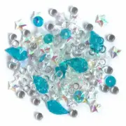 Salt Water Sparkletz Assorted Sequin Jewel Gem Embellishments for Art & Crafts