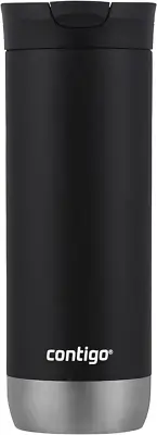 Contigo Huron Snapseal Travel Mug, Stainless Steel Insulated Thermal Mug, Vac...