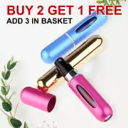 Perfume Atomiser Bottles Refillable Fine Mist Spray 5ml Mini Travel Perfume UK