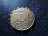 在飛比找Yahoo!奇摩拍賣優惠-【阿霞】印尼 ２００２年 500 RUPIAH 錢幣 UNC