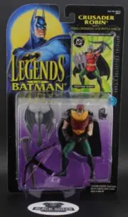 1994 Kenner Legends of Batman - Crusader Robin with Firing Crossbow Shield