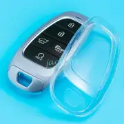 For Hyundai Crystal Clear Smart Car Key Fob Cover Case Protector Accessories