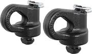 CURT 60691 OEM Puck System Gooseneck Safety Chain Anchors, 30K, Fits Select Silverado, Sierra 2500, 3500 HD, F-250, F-350, Nissan Titan XD
