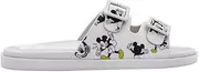 [Melissa] Women's Wide + Mickey and Friends Ad Flat Sandal