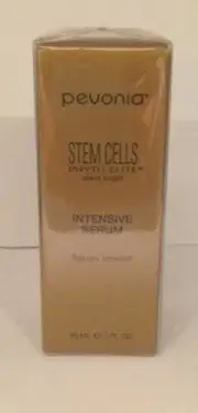 PEVONIA INTENSIVE SERUM Stem Cells Phyto Elite Plant Origin 30ml (1oz) Brand New