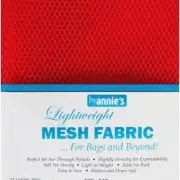 Atom Red MeshLite - Ultra Lightweight 18"x 54" Mesh Fabric
