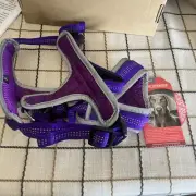 Dog Harness Adventure More Purple M new w/tags DWK tote8