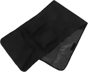 SEWACC Refrigerator Storage Bag Fridge Storage Bag Hanging Bag for Fridge Over Fridge Bag Refrigerator Storage Containers Kitchen Storage Containers Freezer Organizer Cloth Black