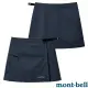 【MONT-BELL 日本】女 NOMAD Wrap Shorts 軟殼防風保暖褲裙(登山健行).休閒短褲.短裙/可掀式前片擋裙/1105524 DKNV 藍