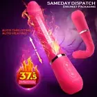Sex Machine Big Realistic Dildo Vibrator Auto Thrusting Heat Anal Vagina Sex Toy