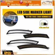 Smoked Lens White Full LED Side Marker Light Set For 2007-13/14 MINI Cooper S (for: Mini)