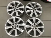 在飛比找Yahoo!奇摩拍賣優惠-二手圈 中古鋁圈 TOYOTA WISH 15吋鋁圈 5孔1