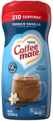 Nestle Coffee mate French Vanilla Powder Coffee Creamer 1 Pack (15 Oz)