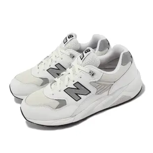 New Balance 紐巴倫 休閒鞋 580 男鞋 女鞋 白 灰 反光 運動鞋 緩震 NB MT580EC2D