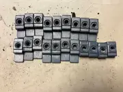 Rittal M6 Insert Nut TS 4162.000, Cage Nuts 4162000 M6, PARTIAL 20 Pieces , NEW