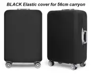 BLACK Elastic Luggage cover for 56cm hardcase