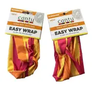 2 pack Cantu Kids Easy Wrap Headband - Sunshine New NWT