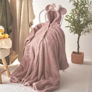 冬日保暖系列《預購》日本迪士尼商店 正版 米奇米妮高飛瑪麗貓 瑪莉貓 玩偶 小毯子 懶人毯 抱枕 毯子斗篷車被