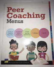 NEW Benchmark Education Company Advance, Peer Coaching Menus SEALED