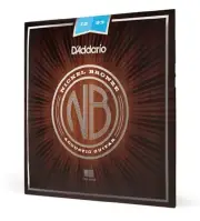 D'Addario NB1253 Nickel Bronze Light 12-53 Acoustic Guitar Strings