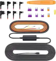 Type C Dash Cam Hardwire Kit for A4 Dual Front and Rear Fuse Camera with Taps