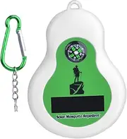 Portable Ultrasonic Repeller - Portable Solar Powered Mice Controller - Squirrel Removal Control, Spider Repelling Device, Camping Accessories with Compass for Indoor