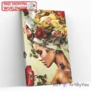 Costume Paint By Numbers Canvas Art Draw Artist Painting Oil Kit Home Decor
