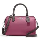Coach Rowan Bag Light Rasberry Satchel Multi Cross Grain Leather NWT $398