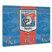 Newcastle Knights NRL Wall Key Rack Holder