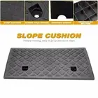 50x27cm Rubber Curb Ramp Threshold Kerb For Car Truck Wheelchair Driveway Access
