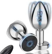 Vibrating Butt Plug Anal Vibrator - Womens Sex Toys with 10 Vibration Patterns and Illuminated Base, Adult Toys Female Sex Toy, Couple Sex Toys Remote Vibrator Anal Toy for Woman