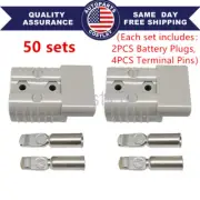 175A Battery Quick Connect Plug Winch Disconnect Terminal Connector 600V 50 sets