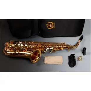 小新樂器館 | Zeus 宙斯 頂級德國銅製 中音 Alto SAX 原銅 薩克斯風 Z-A580L 附薩克斯風盒+配件