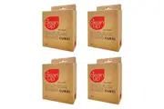 4x 10pc CleanUp CU831 Tranquility Vacuum Cleaner Bags Set for Pet Hair White