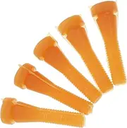 CANIGHT 5pcs Hair Removal Machine Rubber Rod Pigeon Plucker Poultry Accessories Plucker Drill Attachment Rubber Bird Plucking Handheld Chicken Plucker Chicken Plucking Chicken Pluckers