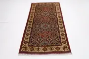 7 ft Hallway Tribal soft Wool Runner Rug Afghan Hand Knotted Bedroom Rug