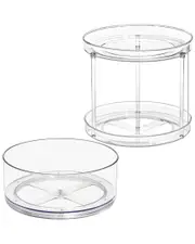 Sorbus Set of 2 Lazy Susan Organizers
