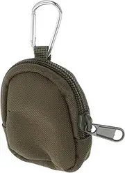 [ANDRESLAD] Compact Keychain Pouch for Men Oxford Fabric Car Fob Key Waist Case Small Belt Pouch Coin Purse Keychain Change Holder Key Card Case Mini Backpack