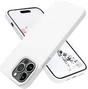 OTOFLY Designed for iPhone 14 Pro Case, Silicone Shockproof Slim Thin Phone Case for iPhone 14 Pro 6.1 inch (White)