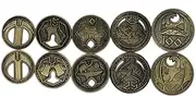 Norse Foundry Adventure Metal Coins Variety Pack (Set of 10) Dwarven Style RPG D&D