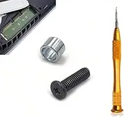 1PC Ps5 SSD Screw And Ring Replacement And 1PC Cross Screwdriver For Ps5 Console SSD / Playstation 5 Games Console Solid State Drive, Repair Spare Parts Accessories Kit